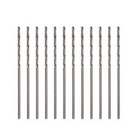 Excel Blades No. 69 High Speed Drill Bits Precision Drill Bits, 12PK 50069IND